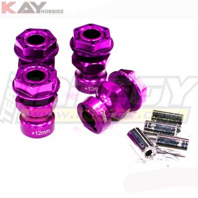 Integy Radmitnehmner Set 17mm mit 12mm Offset (4 Stk) für Savage Integy Radmitnehmner Set 17mm mit 12mm Offset (4 Stk) für Savage